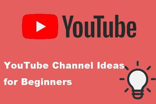 youtube channel type